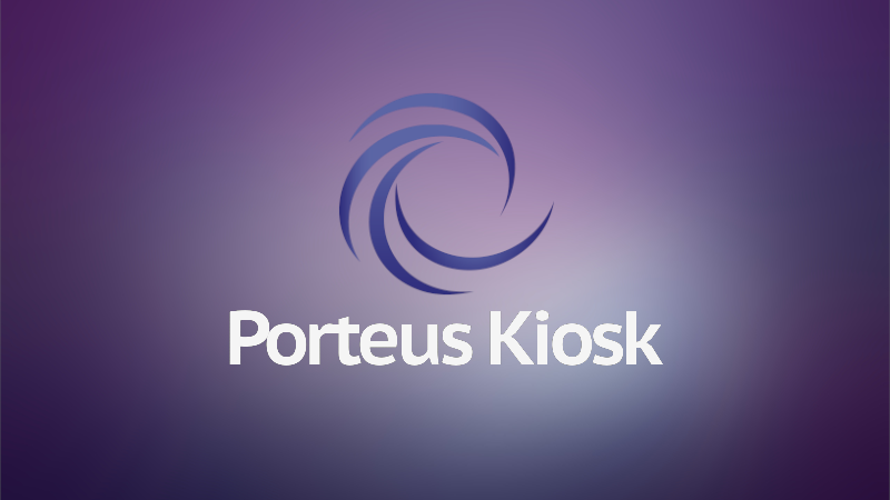 Banner for Porteus Kiosk