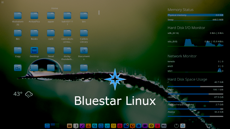 Banner for Bluestar Linux