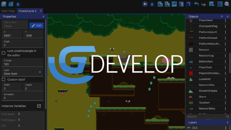 Banner for GDevelop