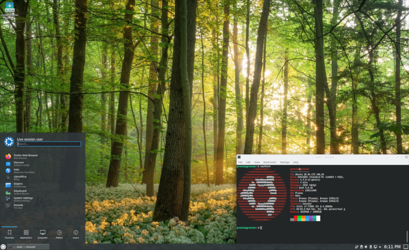 Banner for Greenie Linux