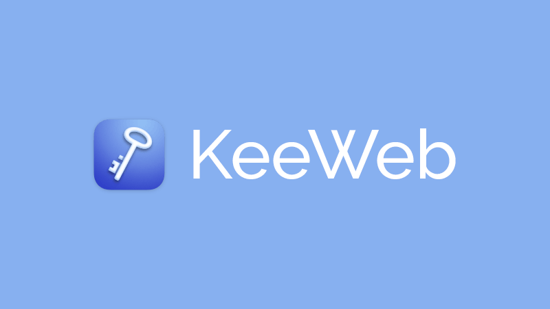 Banner for KeeWeb