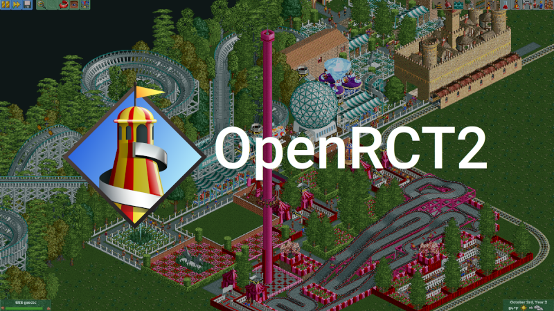 OpenRCT2, the open source game engine for RollerCoaster Tycoon 2