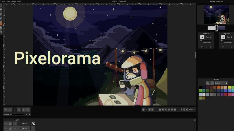 Banner for Pixelorama