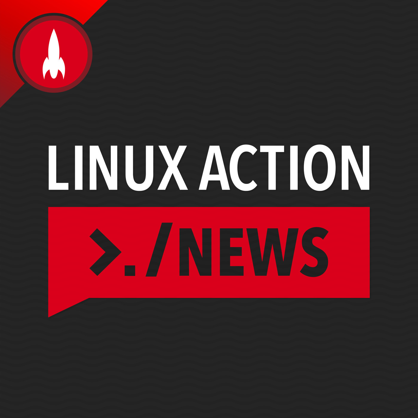 Linux Action News logo